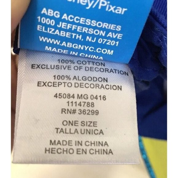 Finding Dory Disney Pixar Kid's Hat Glitter Blue Elastic One Size Child Ball Cap - Picture 8 of 8